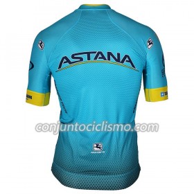 Maillot mangas cortas 2018 Astana Pro Team N001